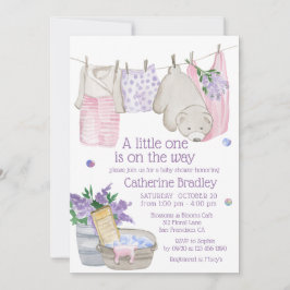 Cute Beer Wash Day Waterverf Baby shower Kaart