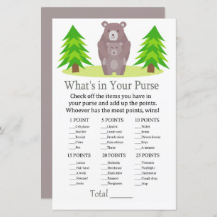 Cute Beer Wat zit er in je paarse baby shower?