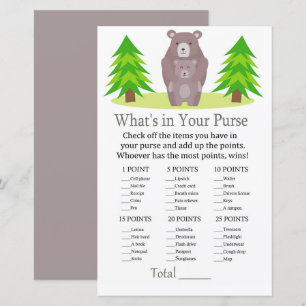 Cute Beer Wat zit er in je paarse baby shower?