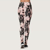 Cute Beer - Zachte Pastel Bos (4) Leggings (Achterkant)