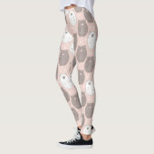 Cute Beer - Zachte Pastel Woud (2) Leggings (Links)