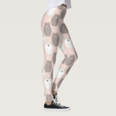 Cute Beer - Zachte Pastel Woud (2) Leggings (Rechts)