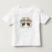 Cute Bees Illustration for Kids Kinder Shirts (Voorkant)