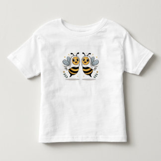 Cute Bees Illustration for Kids Kinder Shirts