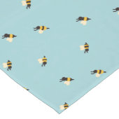 cute bees korte tafelloper (Hoek)