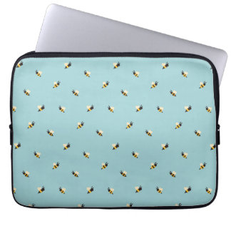  cute bees laptop sleeve