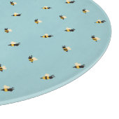 cute bees snijplank (Hoek)