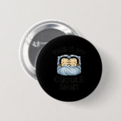 Cute Bees Snuggle This Is My Cuddle Ronde Button 5,7 Cm (Voorkant /achterkant)