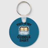 Cute Bees Snuggle This Is My Cuddle  Sleutelhanger (Voorkant)