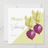 Cute Beet Waterverf Pattern (Voorkant)