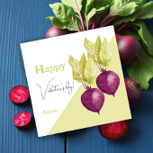 Cute Beet Waterverf Pattern