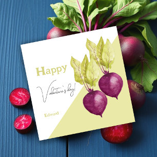 Cute Beet Waterverf Pattern