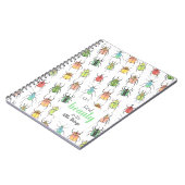 Cute Beetles Notitieboek (Linkerzijde)