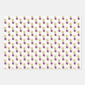 Cute Beets en Lemon Waterverf Pattern Inpakpapier Vel (Voorkant)
