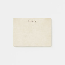 Cute Beige Classic Post-it® Notes