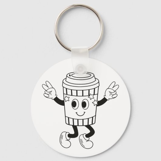 CUTE Beker ROLT Sleutelhanger (Voorkant)