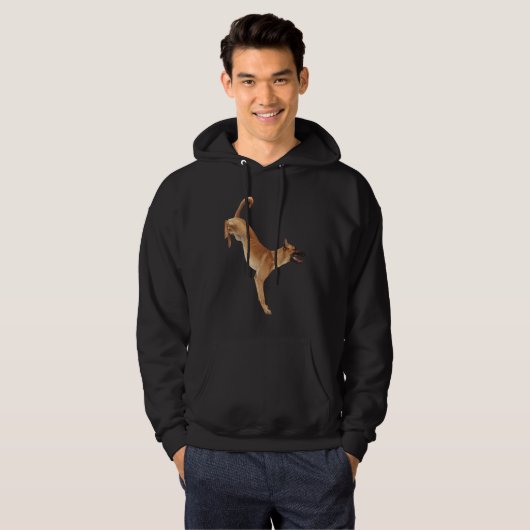 Cute Belgian Malinois Hoodie (Voorkant volledig)