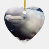 Cute Beluga Whale Ornament (Voorkant)