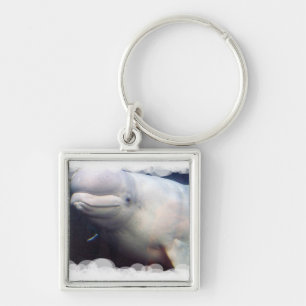 Cute Beluga Whale Sleutelhanger
