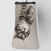Cute Bengal Kitten Photo Golfheadcover (Draai 90)