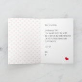 Cute Beren Couple Valentijnsdag Card Kaart (Binnen)