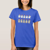 Cute beren kerstmasker pet t-shirt (Voorkant)