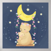 Cute beren poster (Voorkant)