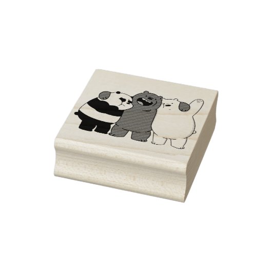 Cute Beren Rubberstempel (Stempel)