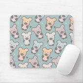 Cute Beren Sweets Snacks Confetti Muismat (Met muis)