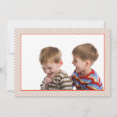 Cute Beren - Uitnodigingen voor donkere tweelingen (Achterkant)