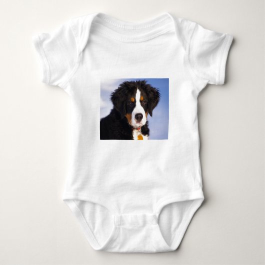 Cute Bernese moundog Romper (Voorkant)