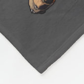 Cute Bernese Mountain Christmas Lights Xmas Dog Lo Fleece Deken (Hoek)