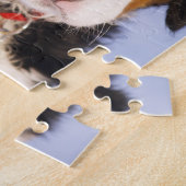 Cute Bernese Mountain Dog Puppy Afbeelding Legpuzzel (Zijkant)