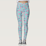 Cute Berries Pattern Leggings<br><div class="desc">Het vruchtpatroon van de meisjes en de chic.</div>