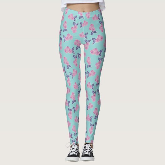 Cute Berries Pattern Leggings (Voorkant)