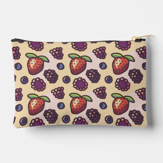 Cute Berry Pattern Etui (Achterkant)