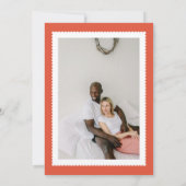 Cute Berry Pattern Handwritten Christmas Party Kaart (Achterkant)