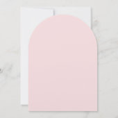 Cute Berry Sweet Baby Shower Strawberries Pink Kaart (Achterkant)