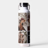 Cute 'Best BoyVriend Ever' 5 Foto Collage Waterfles (Voorkant)