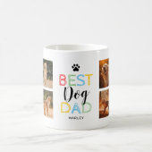 Cute Best Dog Dad Koffiemok (Center)