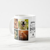 Cute Best Dog Ma Photo Collage Coffee Mok (Voorkant links)