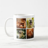 Cute Best Dog Ma Photo Collage Coffee Mok (Links)