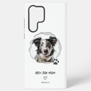 Cute Best Dog Mam Foto Samsung Galaxy Hoesje