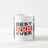 Cute Best Dog Pap Oog Pet 2 Aangepaste foto Koffiemok (Center)