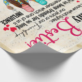 Cute Best Friend Gift, Funny Friendship Day Gifts Cadeaupapier (Hoek)