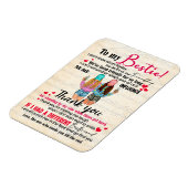 Cute Best Friend Gift, Funny Friendship Day Gifts Magneet (Linkerzijde)