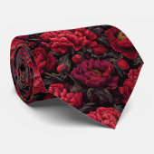 Cute Best Gifts For Men Peonies Stropdas (Opgerold)