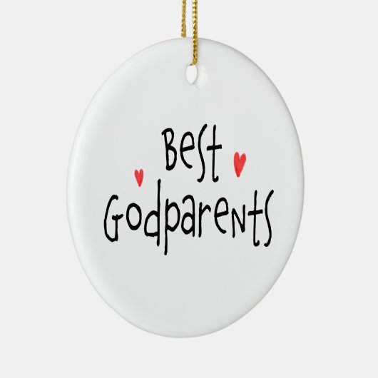 Cute Best Godouders Photo Ceramic Ornament (Rechts)