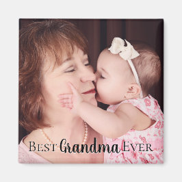 Cute Best Grandma Mamaw Nana Ever Photo Magneet