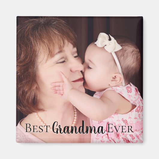 Cute Best Grandma Mamaw Nana Ever Photo Magneet (Voorkant)